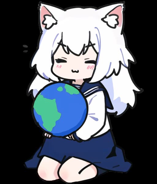 loli with globe